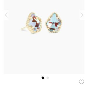 Tessa gold stud earrings